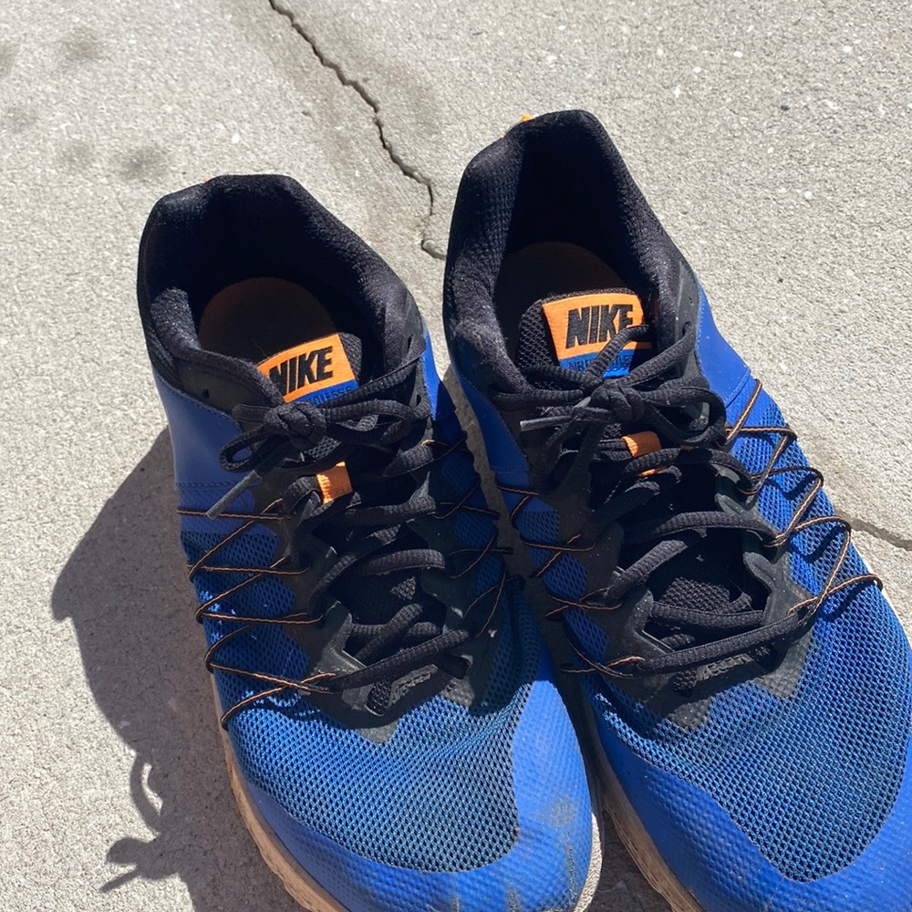 Nike air relentless six blue black orange Nike air size 11 sneakers